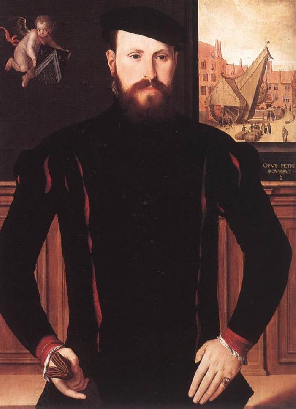 POURBUS, Frans the Younger Portrait of Jan van Eyewerve urf